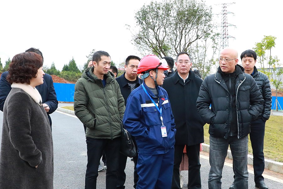 贵州产业技术发展研究院赴球盟会新材料西部产业基地调研