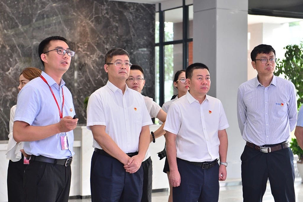 以党建引领球盟会发展丨长沙市委组织部调研球盟会新材料