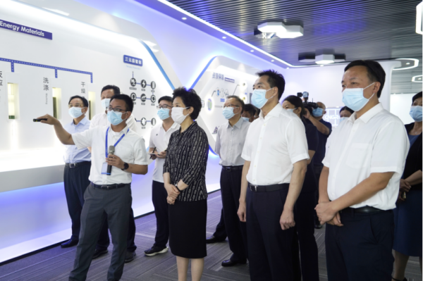 湖南省政协党组副书记乌兰调研球盟会宁乡产业基地