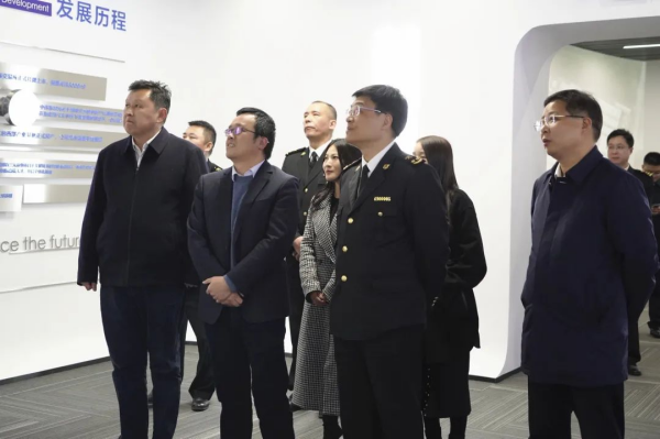 长沙海关到球盟会调研外贸工作