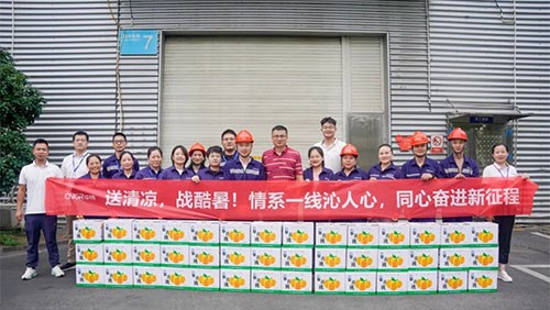 科学防暑 不惧“烤”验 | 球盟会为员工送去清凉，守护热浪下的初心